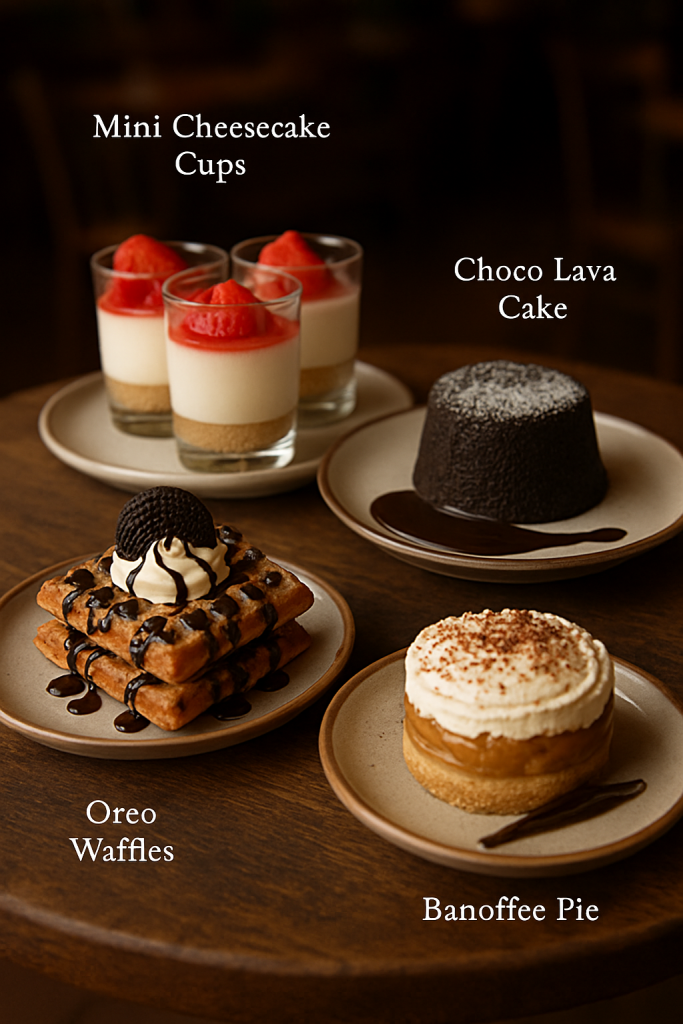 Cozy Cafe Corner Deserts